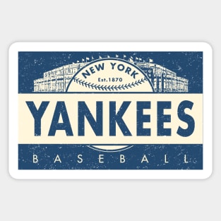 Throwback New York Yankees 2 by  Buck Tee Sticker